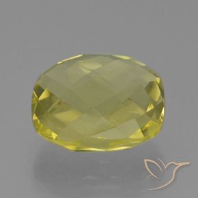 Quarzo Giallo Ananas naturale da 26.65 ct, Cuscino, VVS