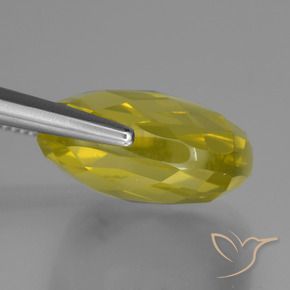 Quarzo Giallo chiaro naturale da 27.04 ct, Cuscino, VVS