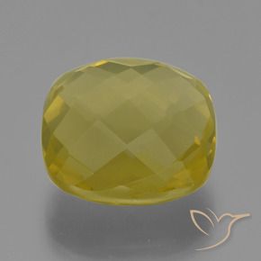 Quarzo Giallo Ananas naturale da 26.50 ct, Cuscino, VS