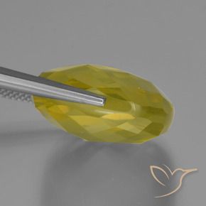 Quarzo Giallo Ananas naturale da 26.50 ct, Cuscino, VS