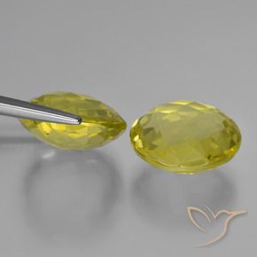 Gemme di Quarzo Giallo Ananas naturale da 10.53 ct, Rotondo, VVS-VS