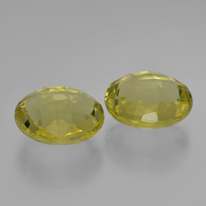 Gemme di Quarzo Giallo Ananas naturale da 10.20 ct, Taglio rotondo, VS
