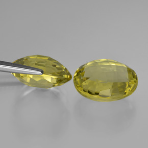 Gemme di Quarzo Giallo Ananas naturale da 10.20 ct, Taglio rotondo, VS