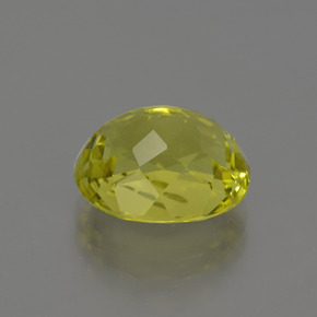 Quarzo Giallo limone naturale da 5.27 ct, Taglio ovale, VS