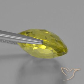 Quarzo Giallo medio naturale da 5.33 ct, Rotondo, VS