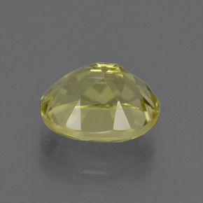 Quarzo Giallo limone naturale da 3.76 ct, Taglio ovale, VVS