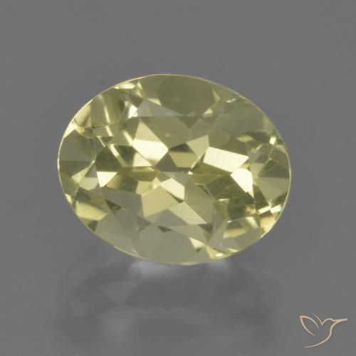 3.68ct Naturale Laguna Gialla Quarzo, Ovale, VVS-VS