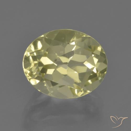 Quarzo Laguna Gialla naturale da 3.68 ct, Ovale, VVS-VS