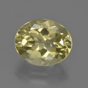 Quarzo Laguna Gialla naturale da 3.38 ct, Taglio ovale, VVS-VS