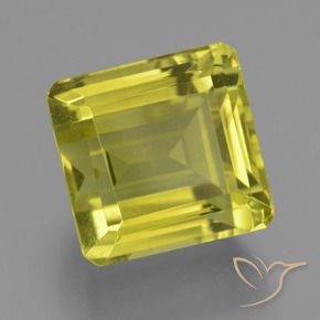 Quarzo Giallo mais naturale da 17.49 ct, Ottagonale / Taglio smeraldo, VVS-VS