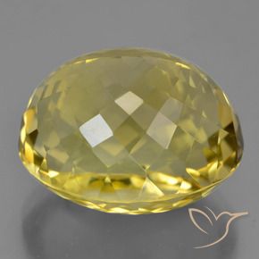 Quarzo Giallo medio naturale da 28.14 ct, Ovale, VVS
