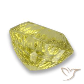Quarzo Bombo Giallo naturale da 27.80 ct, Ovale, VVS