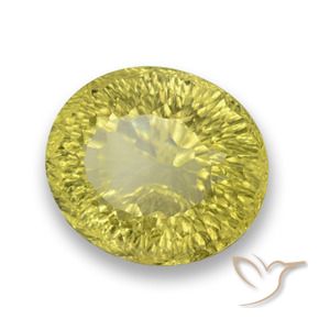 Quarzo Giallo medio naturale da 29.40 ct, Ovale, VVS