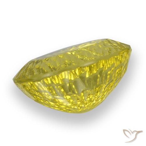 Quarzo Giallo ricco naturale da 57.99 ct, Ovale, VVS