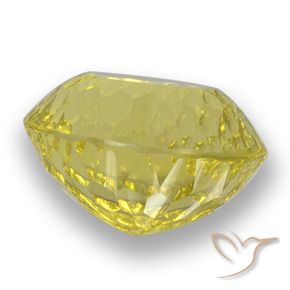 Quarzo Bombo Giallo naturale da 38.26 ct, Ovale, VVS