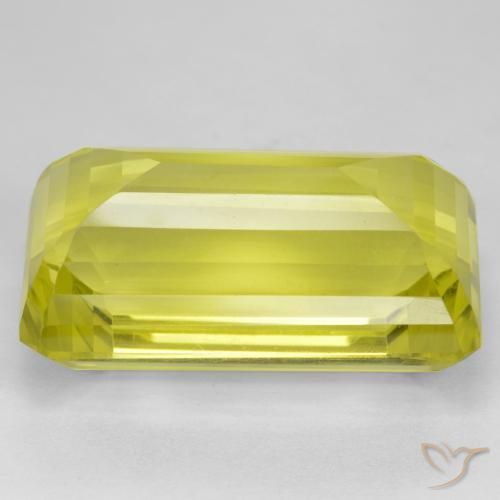 Quarzo Giallo medio naturale da 41.42 ct, Ottagonale / Taglio smeraldo, VVS