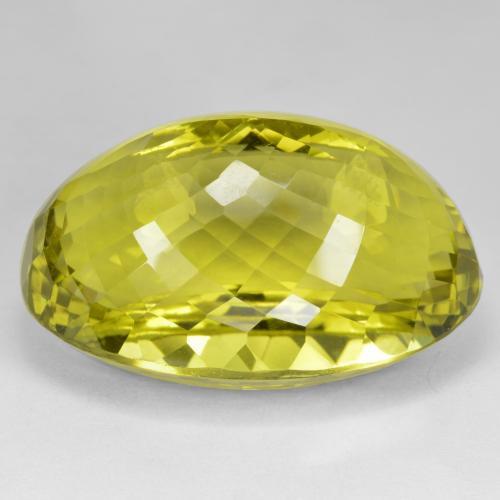 Quarzo Giallo vivido naturale da 101.43 ct, Taglio ovale, VVS