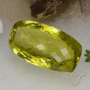 Quarzo Giallo intenso naturale da 94.59 ct, Taglio a fantasia, VVS
