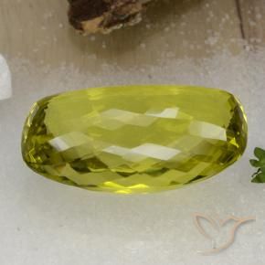 Quarzo Giallo intenso naturale da 94.59 ct, Taglio a fantasia, VVS
