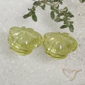 Gemme di Quarzo Limone giallo naturale da 19.94 ct, Taglio a fantasia, Trasparente