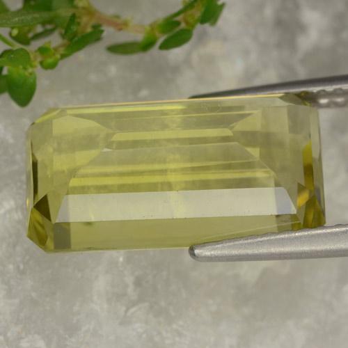 Quarzo Giallo terroso naturale da 6.20 ct, Ottagonale / Taglio smeraldo, VVS-VS