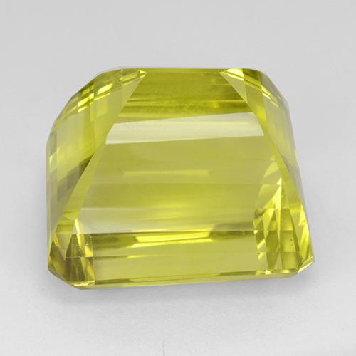 Quarzo Giallo limone naturale da 47.73 ct, Taglio smeraldo, IF