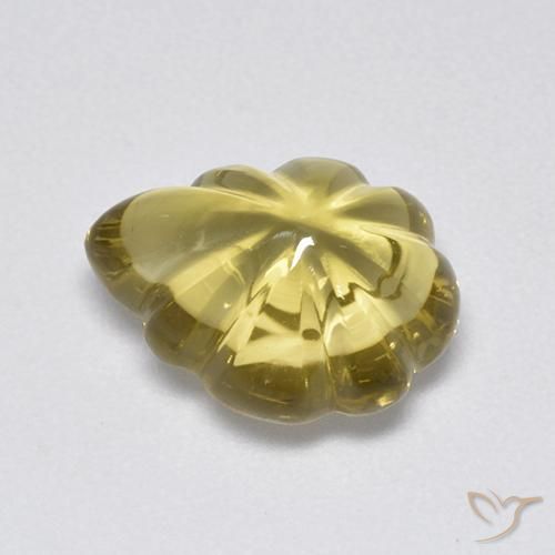 Quarzo Giallo medio naturale da 4.52 ct, Taglio a fantasia, Trasparente