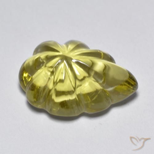 Quarzo Giallo medio naturale da 6.15 ct, Taglio a fantasia, Trasparente