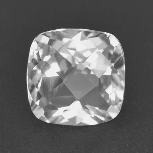 Quarzo Bianco naturale da 2.63 ct, Taglio a cuscino, VVS-VS