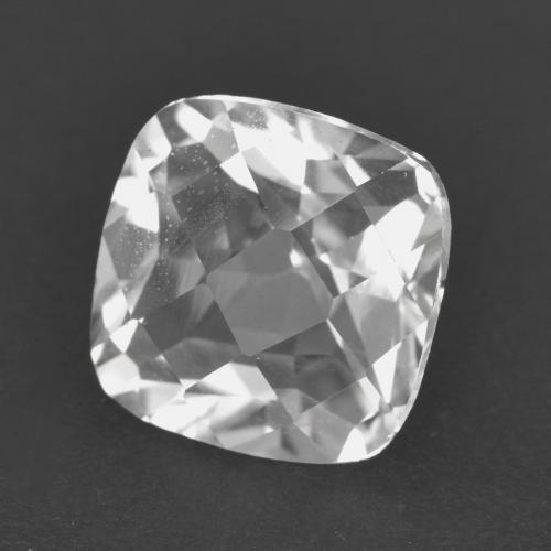 Quarzo Bianco naturale da 2.63 ct, Taglio a cuscino, VVS-VS