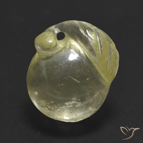 10.58ct Naturale Giallo medio-chiaro Quarzo, Taglio a fantasia, Trasparente