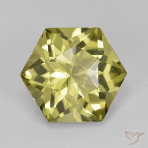 7.26ct Naturale Giallo medio Quarzo, Taglio a fantasia, VVS-VS