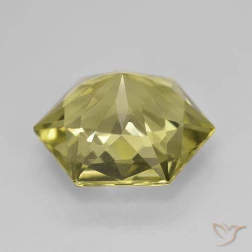 Quarzo Giallo medio naturale da 7.26 ct, Taglio a fantasia, VVS-VS