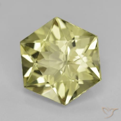 Quarzo Giallo medio naturale da 7.69 ct, Taglio a fantasia, VVS