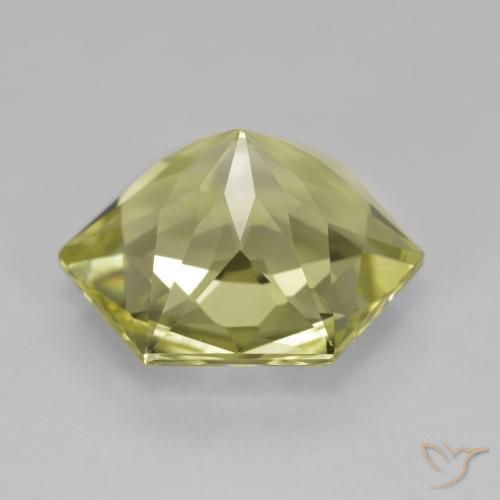Quarzo Giallo medio naturale da 7.69 ct, Taglio a fantasia, VVS