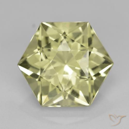 8.01ct Naturale Giallo medio Quarzo, Taglio a fantasia, VVS