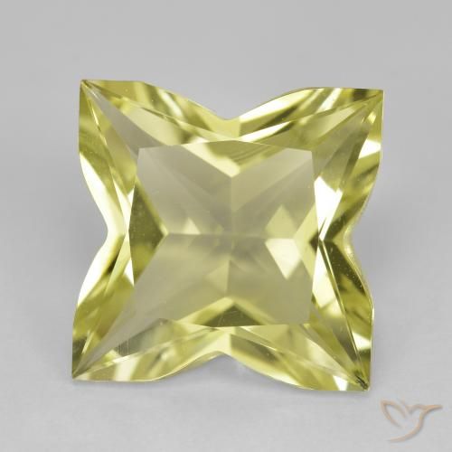 Quarzo Giallo medio naturale da 6.88 ct, Taglio a fantasia, VVS
