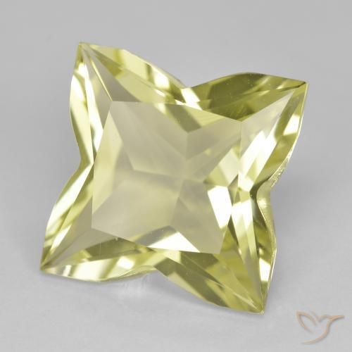 Quarzo Giallo medio naturale da 6.88 ct, Taglio a fantasia, VVS