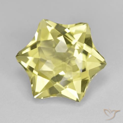 9.91ct Naturale Giallo medio-chiaro Quarzo, Taglio a fantasia, VVS