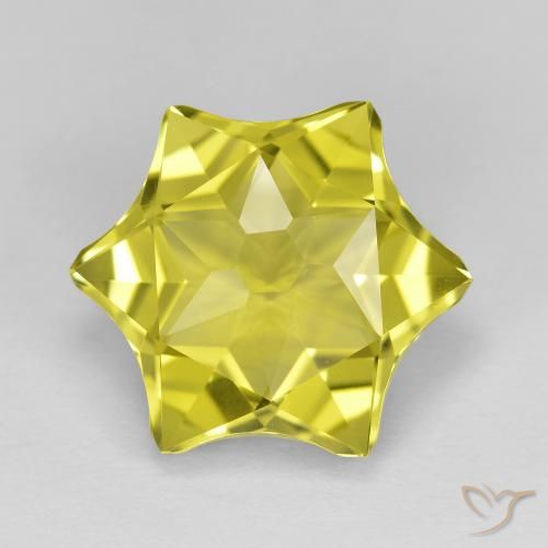 9.41ct Naturale Giallo medio Quarzo, Taglio a fantasia, VVS