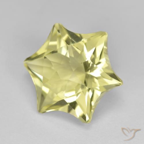 Quarzo Giallo medio naturale da 8.85 ct, Taglio a fantasia, VVS-VS
