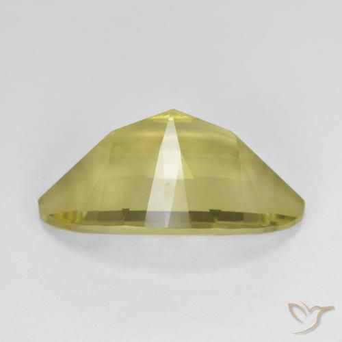 Quarzo Giallo medio-chiaro naturale da 9.89 ct, Taglio marquise, VVS