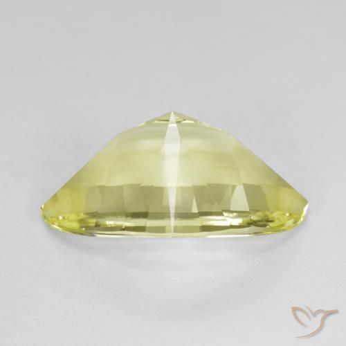 Quarzo Giallo medio-chiaro naturale da 9.27 ct, Taglio marquise, VVS-VS