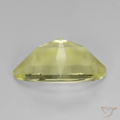 Quarzo Limone giallo naturale da 9.51 ct, Taglio marquise, VVS-VS