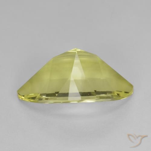 Quarzo Giallo medio naturale da 9.48 ct, Taglio marquise, VVS-VS
