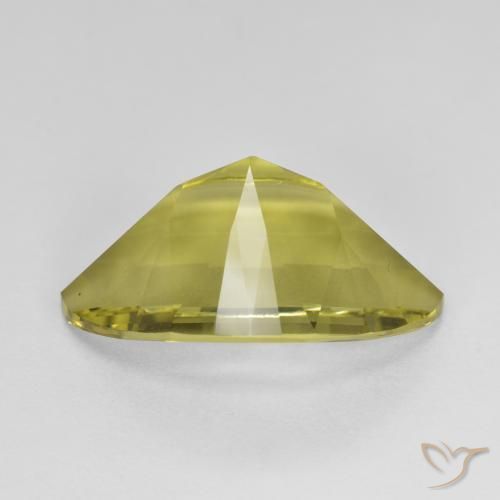 Quarzo Giallo Ananas naturale da 9.28 ct, Taglio marquise, VVS-VS
