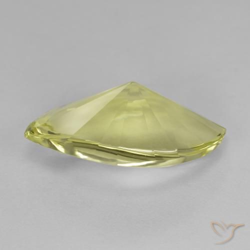Quarzo Limone giallo naturale da 8.99 ct, Taglio marquise, VVS