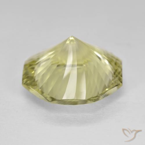 Quarzo Limone giallo naturale da 8.57 ct, Ottagonale / Taglio smeraldo, VVS