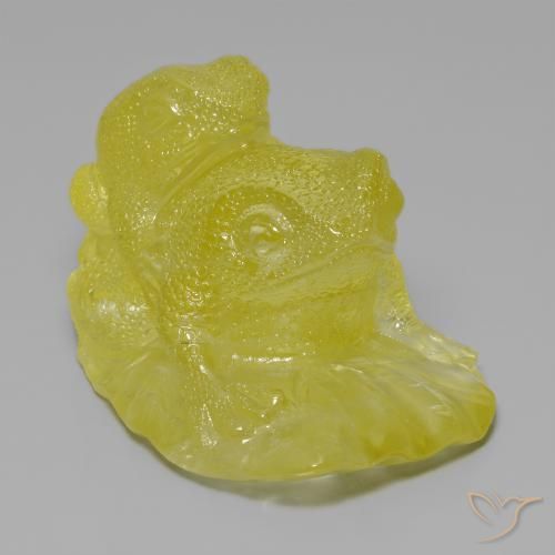 Quarzo Giallo medio naturale da 378.39 ct, Taglio a fantasia, Traslucido