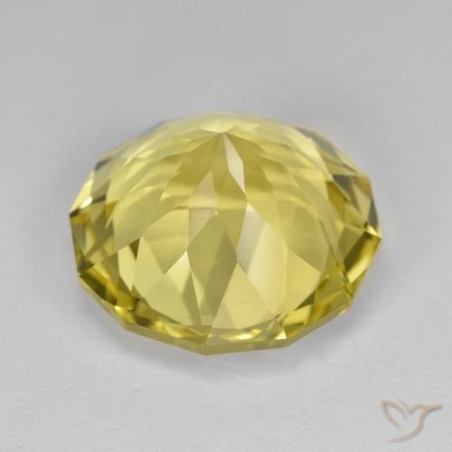 Quarzo Giallo Miele Molto Chiaro naturale da 10.26 ct, Taglio a fantasia, VVS-VS